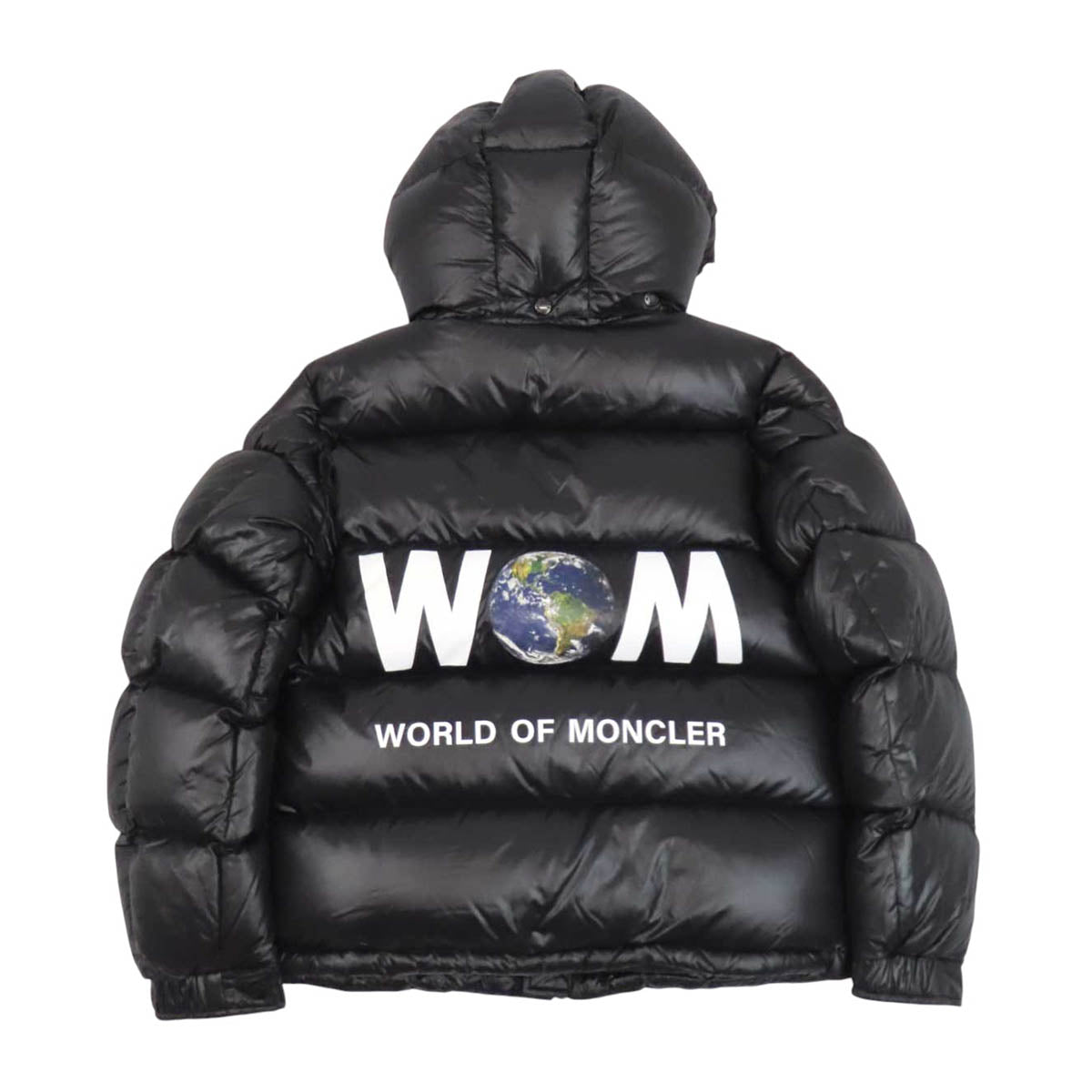 MONCLER Hiroshi Fujiwara collaboration back print patch nylon