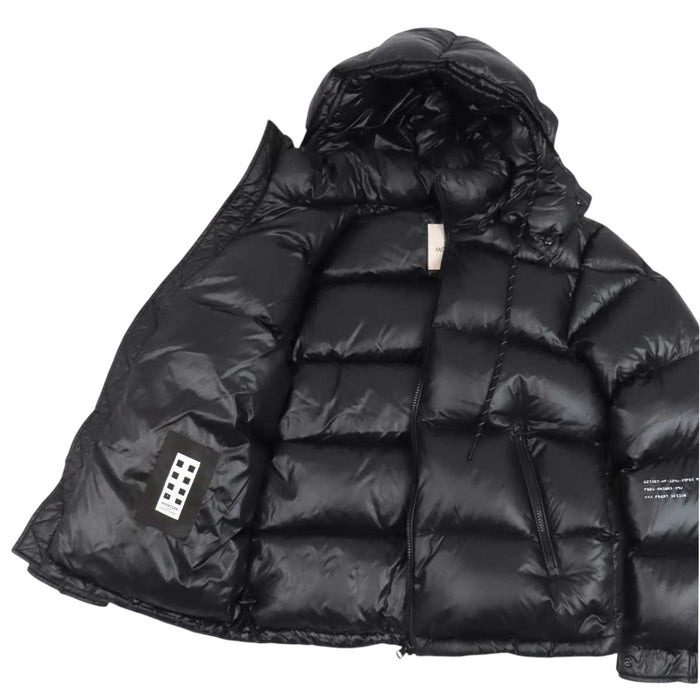MONCLER 
藤原ヒロシ コラボ バックプリント ワッペン ナイロン 
HANTIUM ハンティウム ダウンジャケット 
モンクレールジーニアス フラグメント
