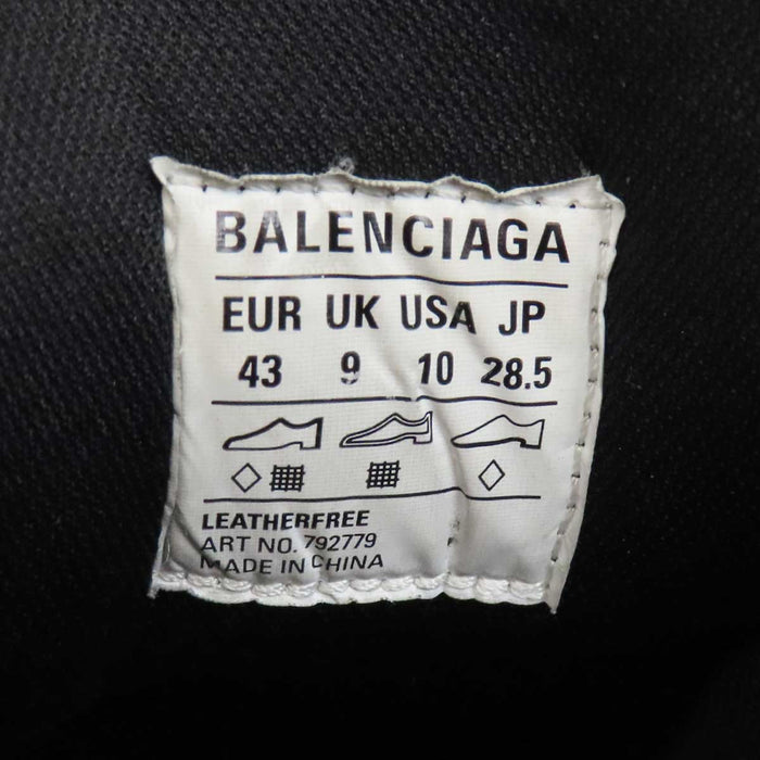 BALENCIAGA 
メッシュ ローカット レースアップ 
10XL スニーカー