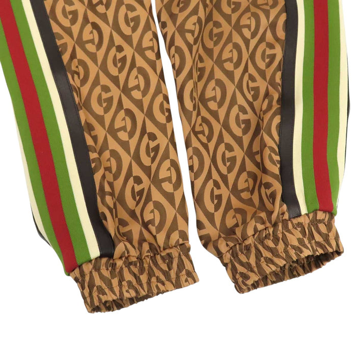 GUCCI 
総柄 
Gランバス サイドライン トラックジャケット