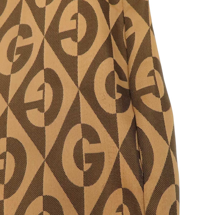 GUCCI 
総柄 
Gランバス サイドライン トラックジャケット