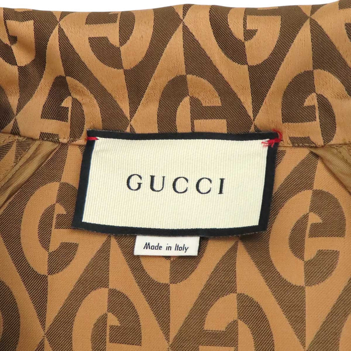 GUCCI 
総柄 
Gランバス サイドライン トラックジャケット
