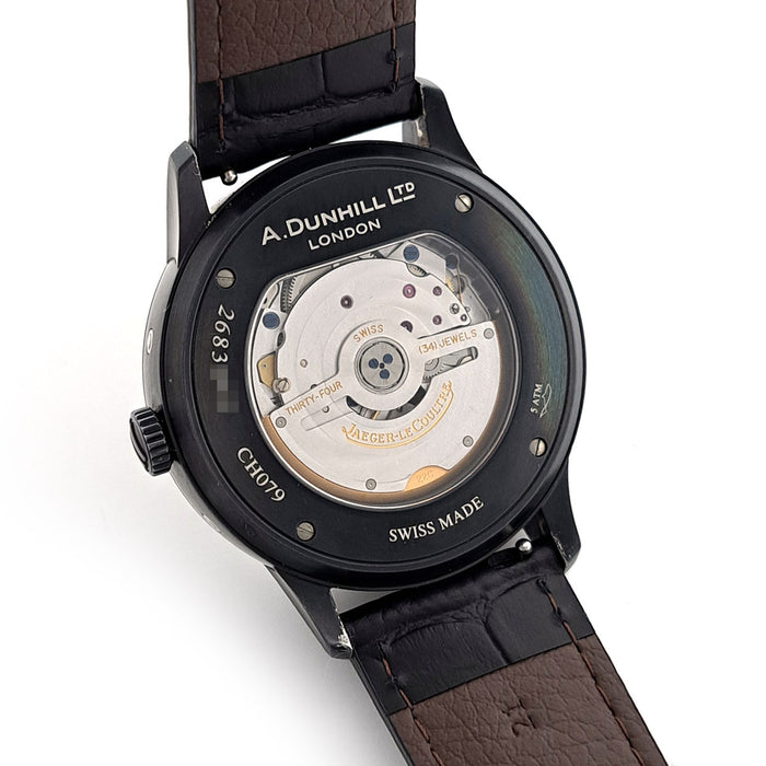 Dunhill 
Classique PVD mouvement Jaeger-LeCoultre 
avec boîte et papiers