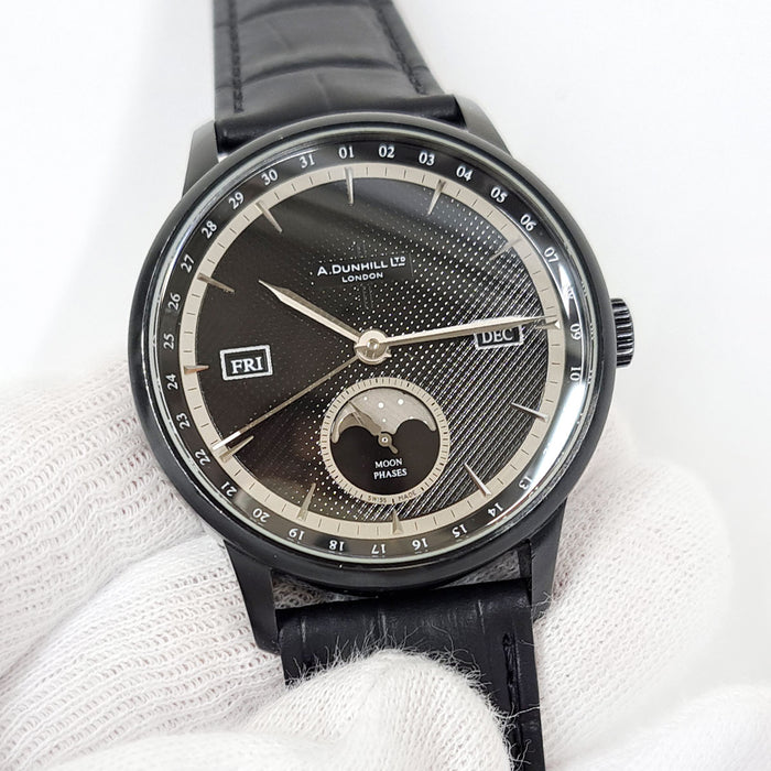 Dunhill 
Classique PVD mouvement Jaeger-LeCoultre 
avec boîte et papiers