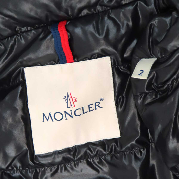 MONCLER 
ライト オラルグ トリコロール ワッペン フード ダブルジップ 
OLARGUES ダウンジャケット