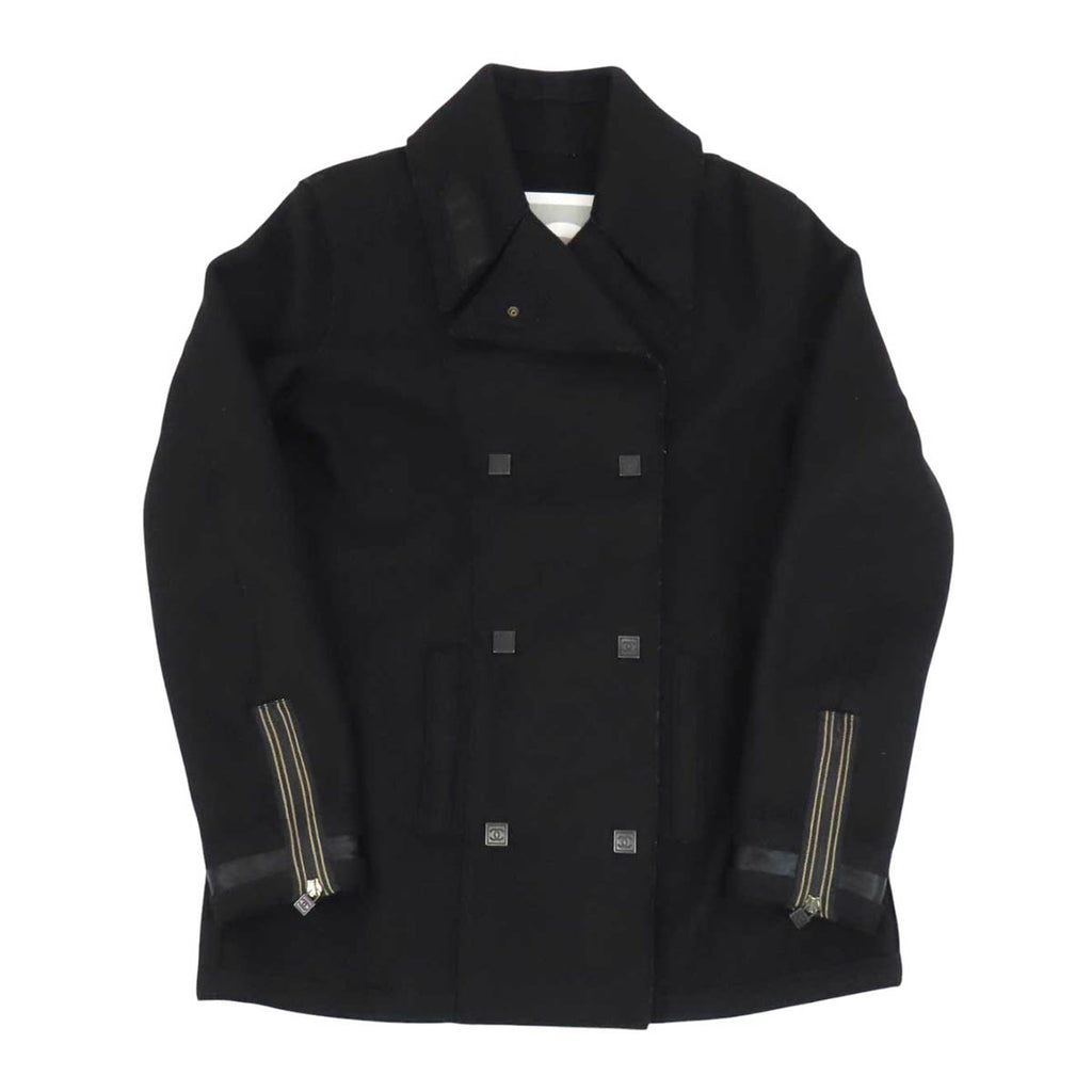 CHANEL COCO CC logo Coco buttons 05A Sports Line Coco Mark wool