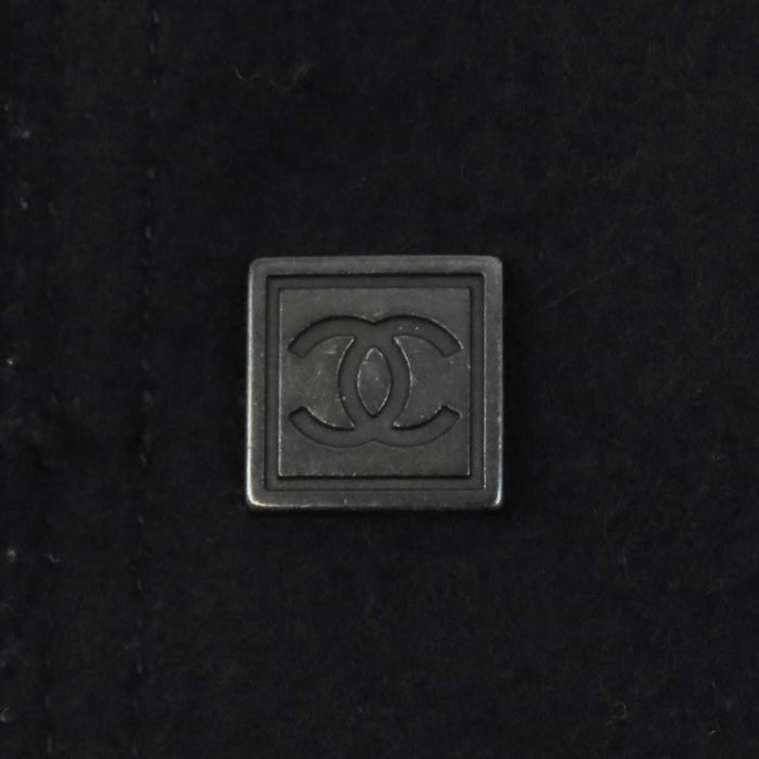 CHANEL 
COCO CC ロゴ ココボタン 05A スポーツライン 
ココマーク ウール ピーコート
