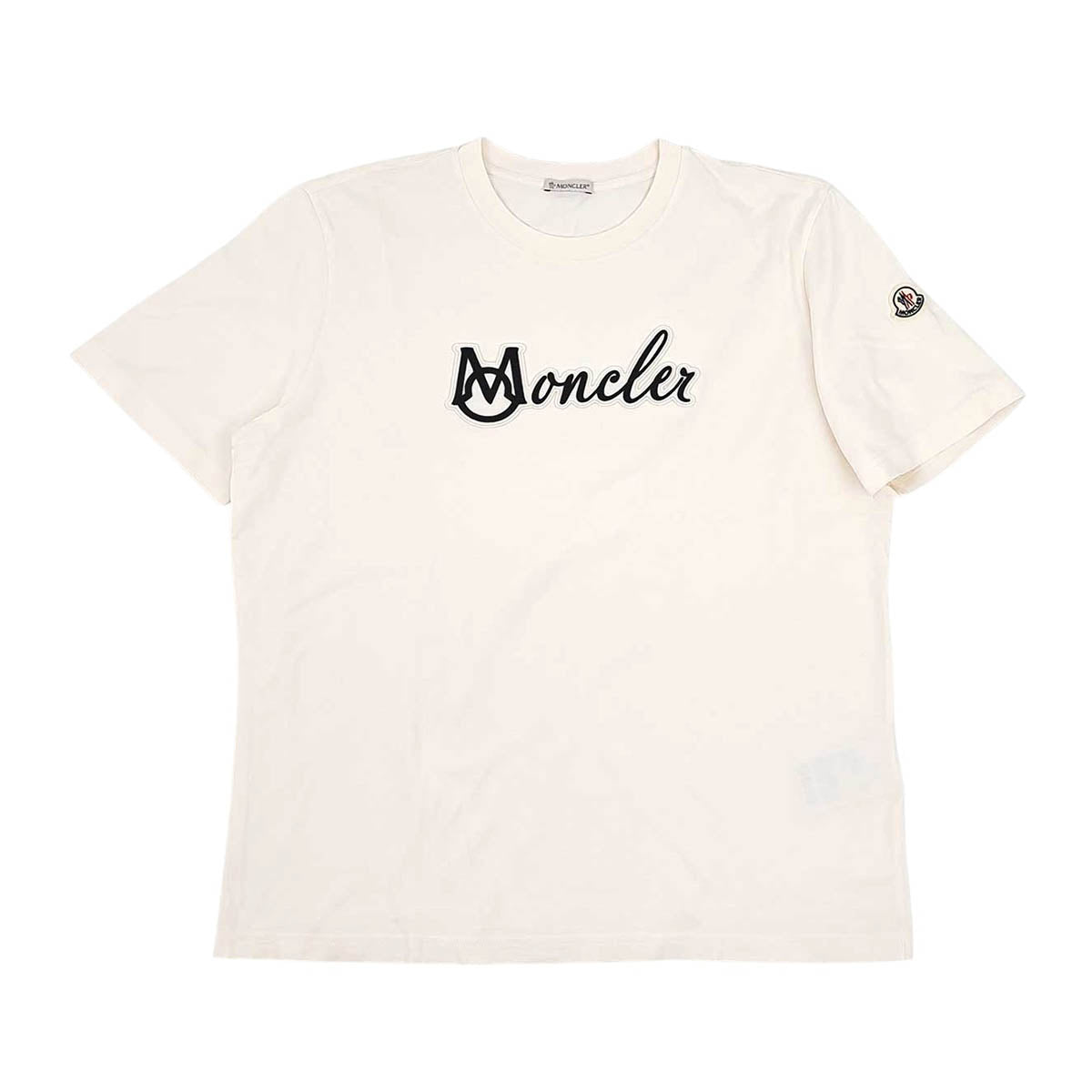 MONCLER Made in 2025 Patch Cotton Logo Embroidery T-Shirt– TS