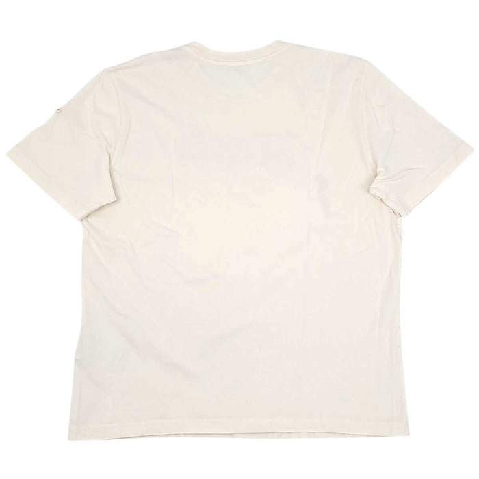 MONCLER 
2025年製 ワッペン コットン 
ロゴ エンブロイダリー Tシャツ