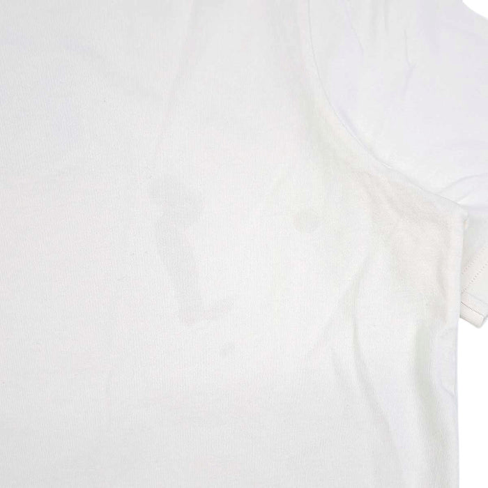 MONCLER 
2025年製 ワッペン コットン 
ロゴ エンブロイダリー Tシャツ