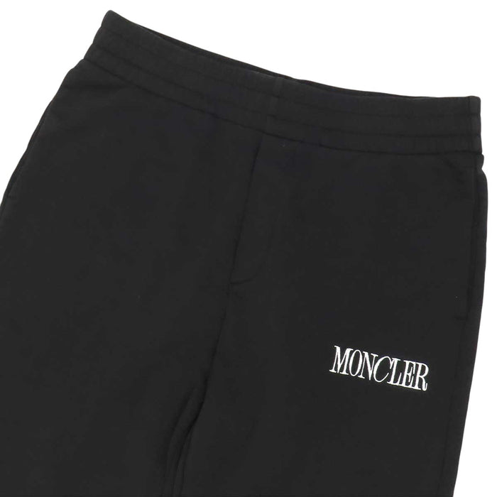 MONCLER 
ワッペン コットン 
スウェット パンツ
