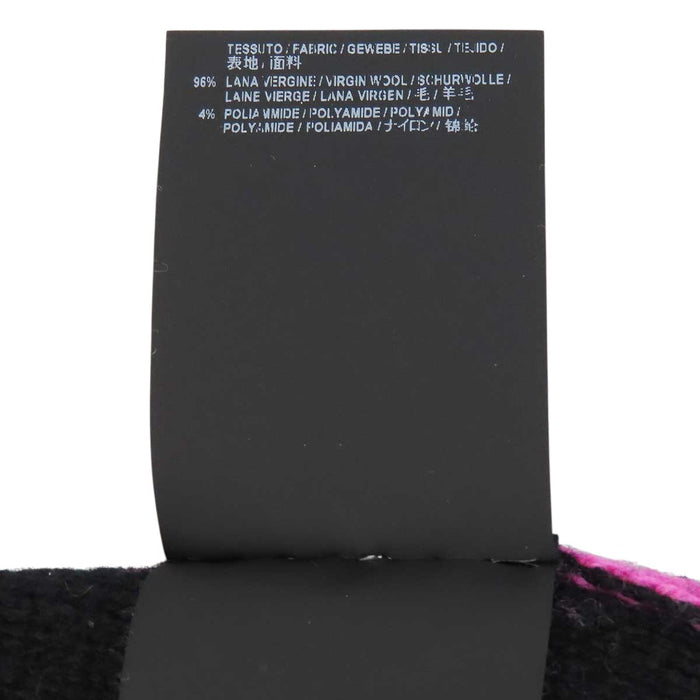 BALENCIAGA 
総柄 ウール クルーネック 
ロゴ 総柄 ニット