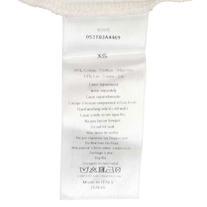 Dior 
コットン 
ハート ロゴ Tシャツ 
クリスチャンディオール