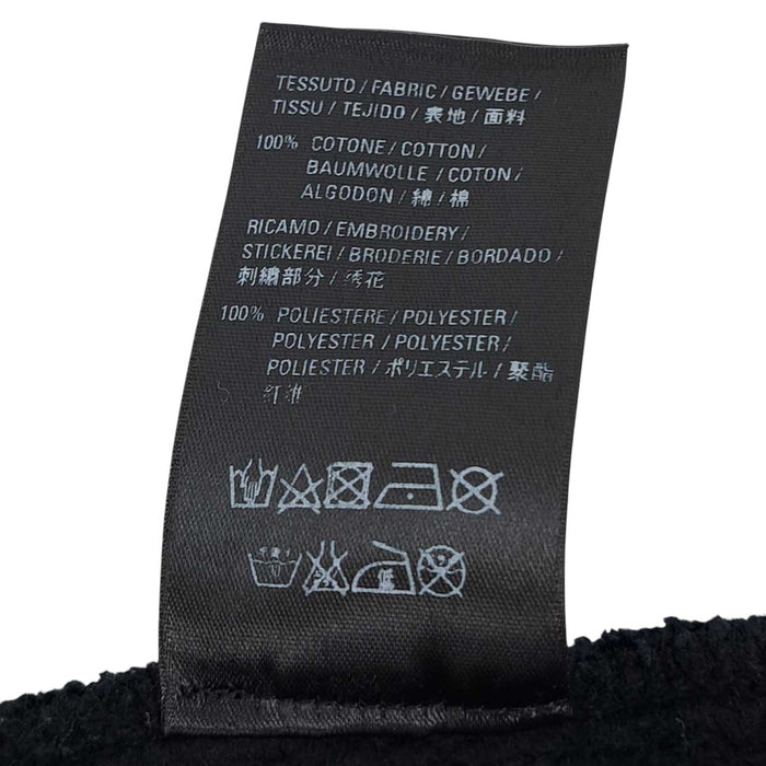 BALENCIAGA 
ロゴ チェック柄 オーバーサイズ スウェット コットン 
ロゴ フード パーカー