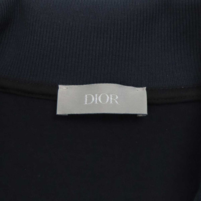 Dior 
パッチ ハイネック ナイロン混 コットン混 
ロゴ ジップアップ ジャケット 
ディオールオム