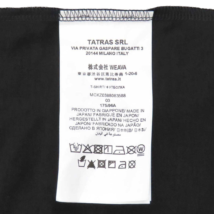 TATRAS 
ワッペン コットン クルーネック 
CIALO チアーロ Tシャツ