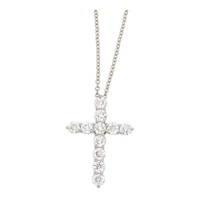 TIFFANY&Co. 
スモール クロス ネックレス