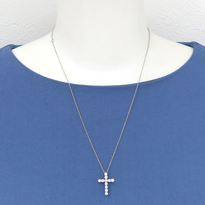 TIFFANY&Co. 
スモール クロス ネックレス