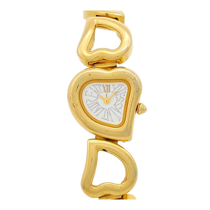 YVES SAINT LAURENT 
Heart Bracelet Watch