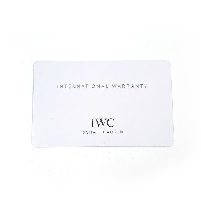IWC 
Ingenieur 
With papers