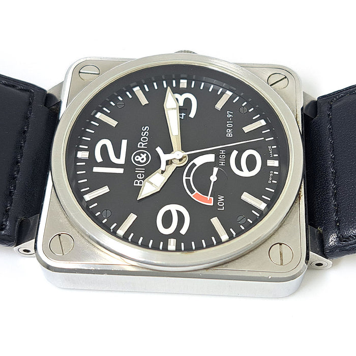 Bell＆Ross 
BR01-97 Aviation Power Reserve 
With box