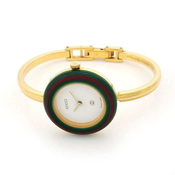 GUCCI 
チェンジベゼル S 
箱ギャラ付