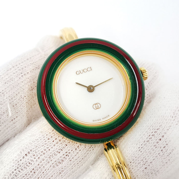 GUCCI 
チェンジベゼル S 
箱ギャラ付