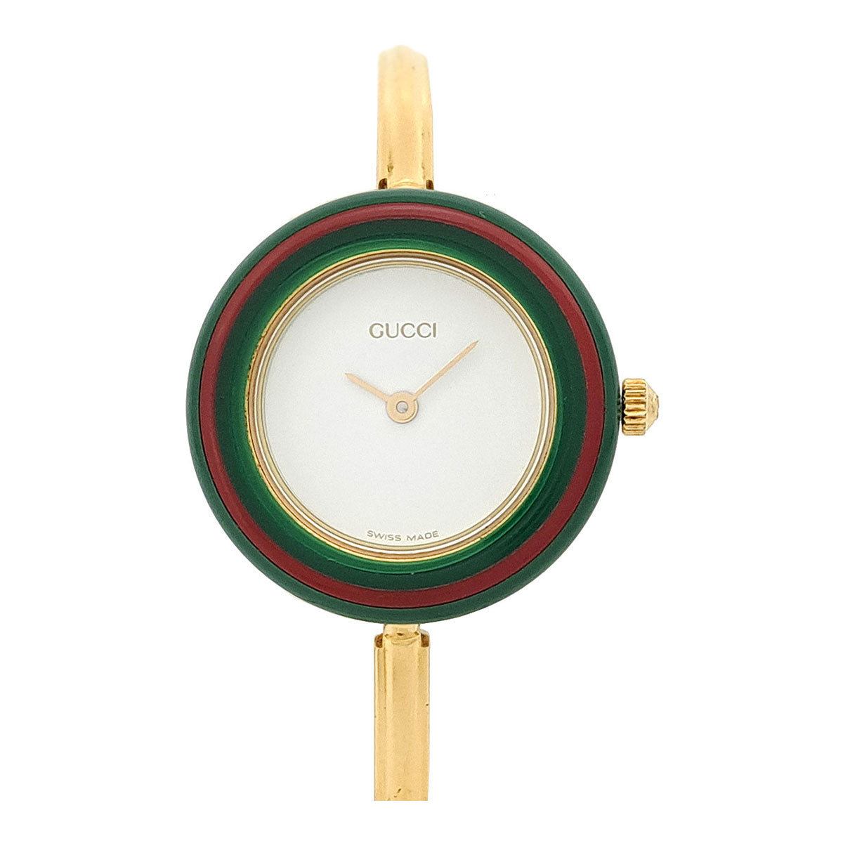 GUCCI Change bezel bangle watch Box and papers included– TS