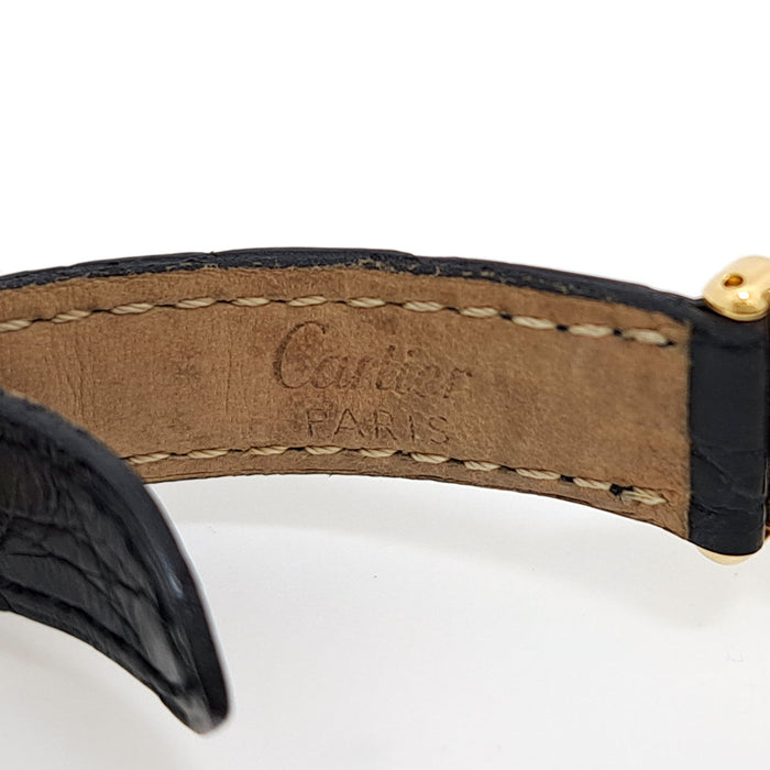 CARTIER 
Must Colisée Vermeil SM