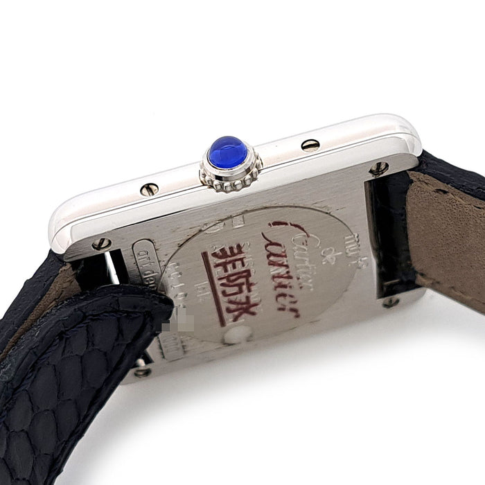 CARTIER 
Must Tank SM Art Deco 
With box and papers
