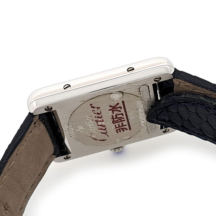 CARTIER 
Must Tank SM Art Deco 
With box and papers