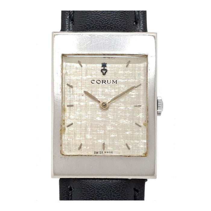 CORUM 
レクタンギュラー モザイク文字盤 ホワイトゴールド