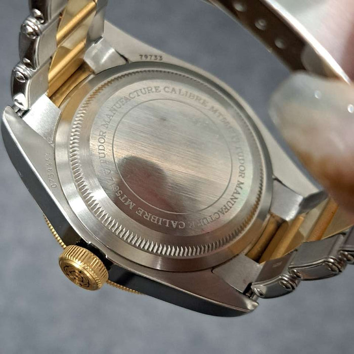 【WHOLESALES】
TUDOR 
79733N 
ヘリテージ ブラックベイ S&G 
内箱　ギャランティ