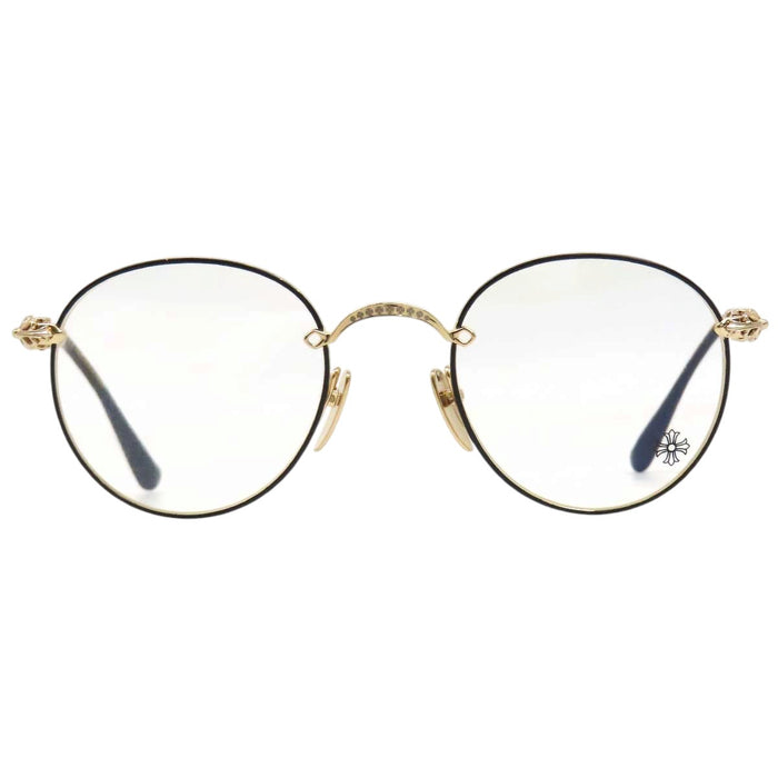 CHROME HEARTS 
CH Plus Cross Metal-Frame Boston 
BUBBA-A Eyewear