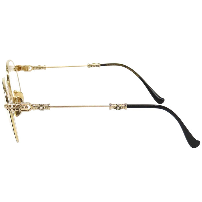 CHROME HEARTS 
CH Plus Cross Metal-Frame Boston 
BUBBA-A Eyewear