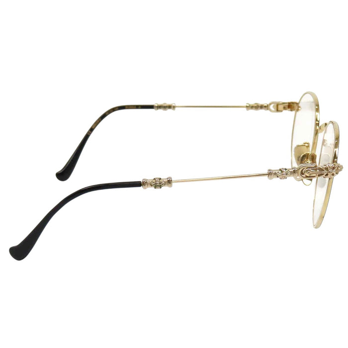 CHROME HEARTS 
CH Plus Cross Metal-Frame Boston 
BUBBA-A Eyewear