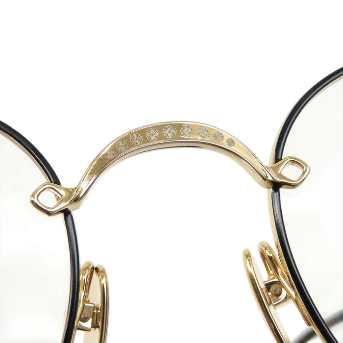 CHROME HEARTS 
CH Plus Cross Metal-Frame Boston 
BUBBA-A Eyewear