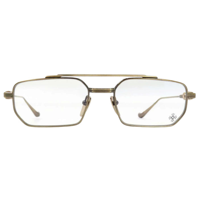 CHROME HEARTS 
CH クロス ダブルブリッジ メタルフレーム 
GUSHER アイウェア
