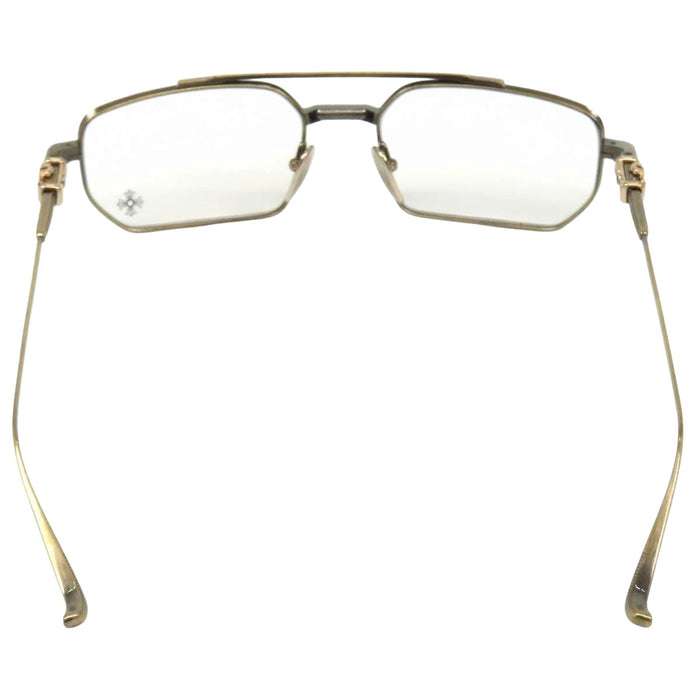 CHROME HEARTS 
CH クロス ダブルブリッジ メタルフレーム 
GUSHER アイウェア
