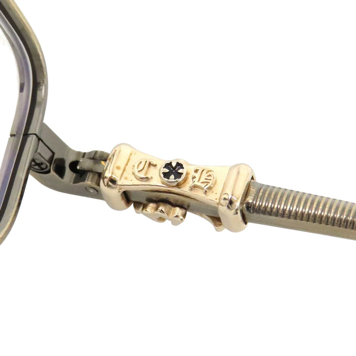 CHROME HEARTS 
CH クロス ダブルブリッジ メタルフレーム 
GUSHER アイウェア