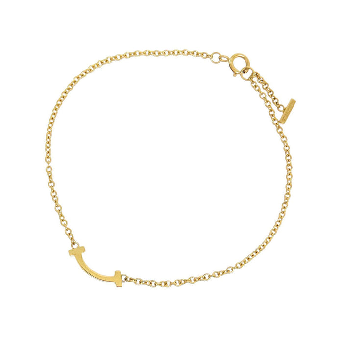 TIFFANY&Co. 
T Smile Bracelet Mini