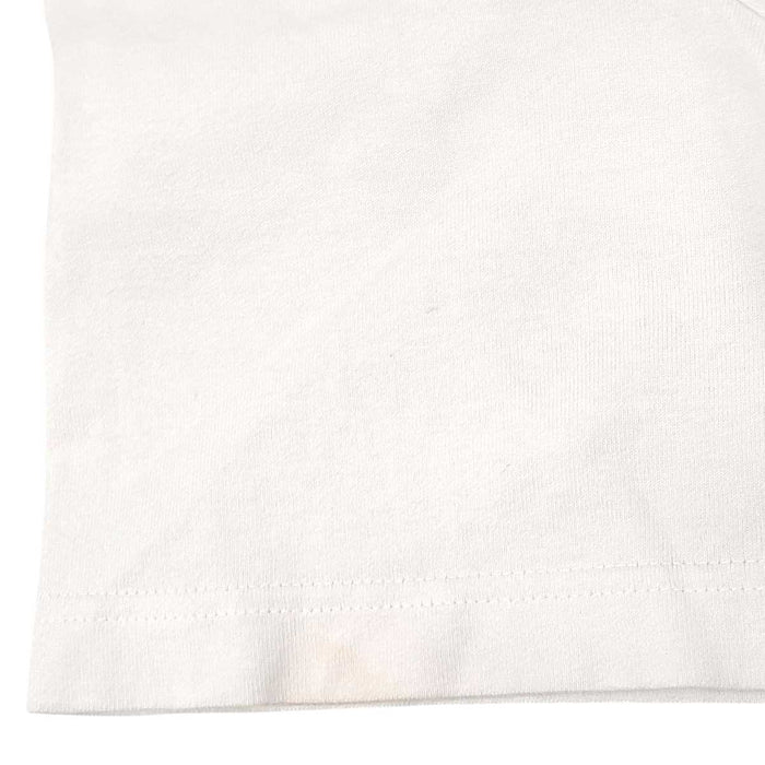 LOUIS VUITTON 
T-shirt en coton à col rond, logo LV réversible, broderie de perles