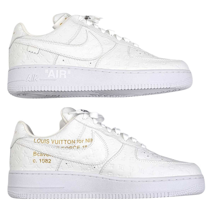 LOUIS VUITTON 
ナイキ Air Force 1 Low ヴァージルアブロー レザー レースアップ 
× NIKE エアフォース 1 ロー スニーカー 
モノグラム