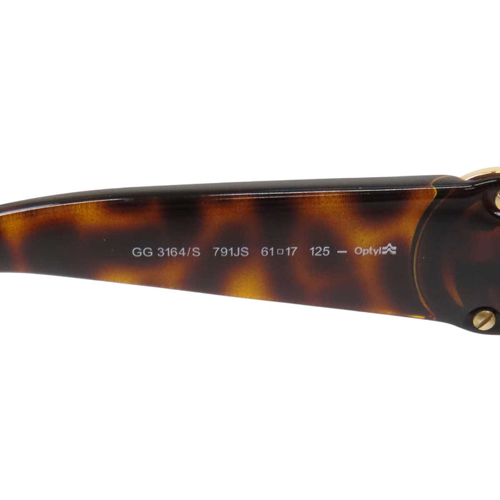 GUCCI 
Logo gradient lenses gold-tone metal 
Interlocking G sunglasses