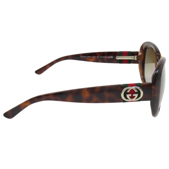 GUCCI 
ロゴ ウェブライン グラデーションレンズ シルバーカラーメタル 
インターロッキングG シェリーライン サングラス