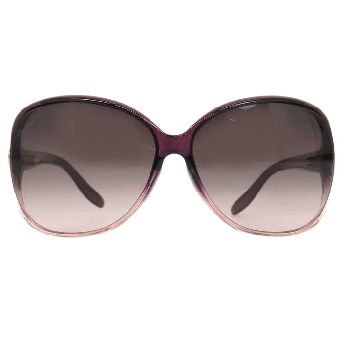 GUCCI 
GG heart color lenses 
Interlocking G butterfly sunglasses