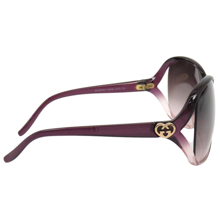 GUCCI 
GG heart color lenses 
Interlocking G butterfly sunglasses