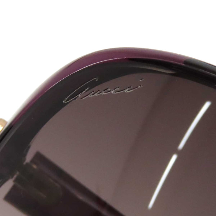 GUCCI 
GG heart color lenses 
Interlocking G butterfly sunglasses