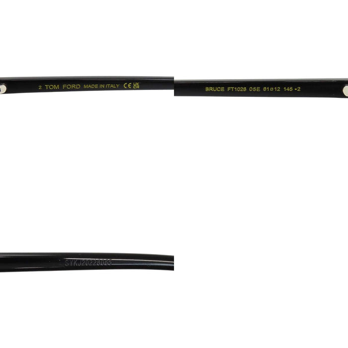 TOM FORD 
motif écaille de tortue double pont 
TOM FORD lunettes de soleil aviateur