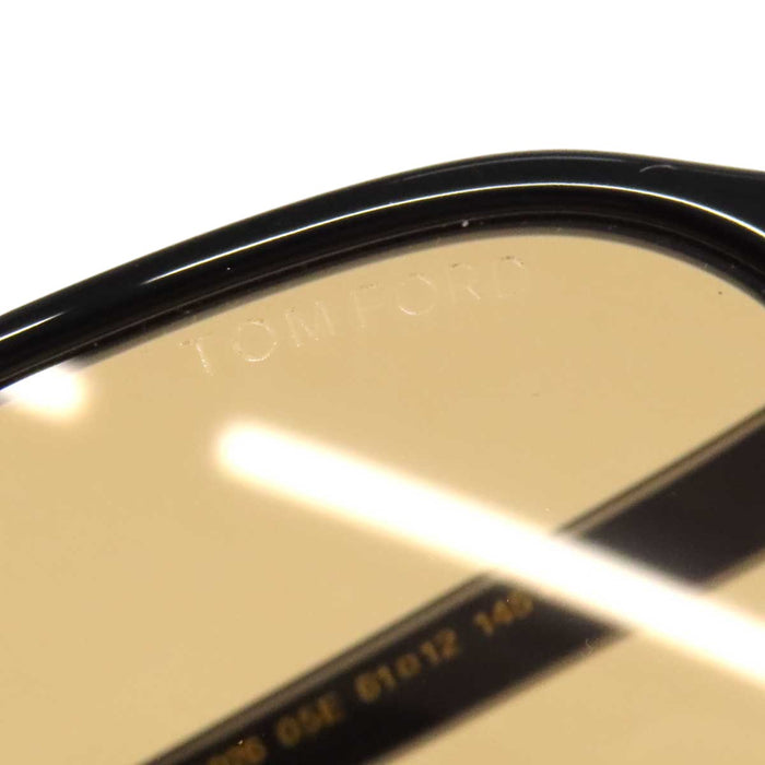 TOM FORD 
motif écaille de tortue double pont 
TOM FORD lunettes de soleil aviateur